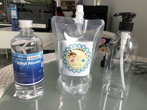 Gel Kit Alcohol 70%